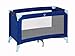 Babideal 21192440 - Reisebett, love blue, 60 x 120cm, inklusive faltbarer Matratze, Gewicht nur 7kg