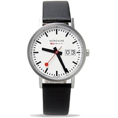 Mondaine Armbanduhr / Bahnhofsuhr Serie New Classic � 33 mm - matt