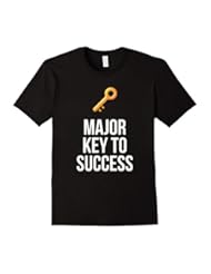 Apparel: Major Key To Success T-shirt - Male Small - Black - BuzzTshirt