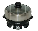 Tayama TRMC-22 Personal Cooker with Grilling Plate and Soup Bowl 2.2-L.