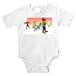 Baby clothes with human, body, individuals, individual, boy, persons, cat, chasing, fountain, humans, people, bear, person