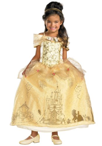 Storybook Belle Prestige Costume - Medium (7-8)