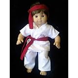 Bitty Twins Doll Clothes - Karate Kid Kung Fu Set BOY or GIRL - fits 15 Dolls