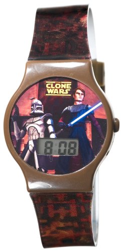 Star Wars The Clone Wars Children's Digital Watch #WY6662126