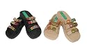 Support & Comfort Women's Sandals with Fashion Beading by Kristen's Kloset