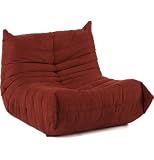 Modern Downlow Chair - Red (Alphaville Design)