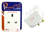 Review (PRO-POWER)  / (PRO-POWER) 3 WAY FUSED SURGE PROTECTED ADAPTOR