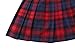 Lemail wig Women's High Waist Pleated School Plaid Skirts