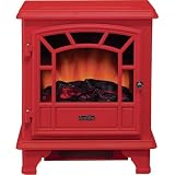 Duraflame Red Electric Stove - 4600 BTU, 1350 Watts, Model# DFS-550RED
