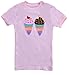 Babypajama Ice Cream Little Girls' Pajamas Set 100% Cotton Nightwear Short Pjs