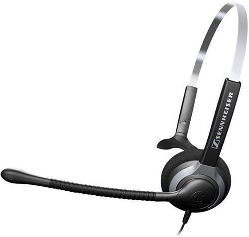Sennheiser 504012 SH 230 IP Headset - Mono - Wired - 180 Ohm - 150 Hz - 6.80 kHz - Over-the-head - Monaural - Semi-open - 3.28 ft Cable (Sennheiser504012 )