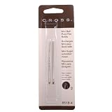 CROSS（クロス） クロス　ボールペン替芯（テック３：コンパクト：オートペン：アクセサリペン等）　ブラック（Ｍ：中字） ステーショナリー　その他 (8518-4)
