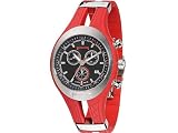 Pirelli - R7971600025 - Montre Homme - Quartz - Chronographe - Bracelet Caoutchouc Rouge