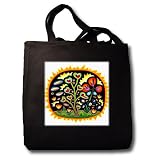 Paul Honatke Designs Prints - Funky Garden - Tote Bags