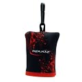 Spudz SPFD20-A7 10x10 Micro Fibre Lens Cloth In Pouch -Red Splatter On Black