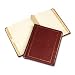Wilson Jones Minute Book Corporate Record Book, Gold-tooled Imitation Leather Binder with Peerless Ledger Paper, 8.5 x 11 Inch Sheets, Red (W0396-11)