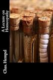 A Lecture on Homeopathy