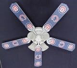 Ceiling Fan Designers 52FAN-MLB-CHC MLB Chicago Cubs Baseball Ceiling Fan 52 In.