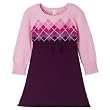 Infant Girls' Cherokee&reg; Long-sleeve Ribbon Sweater Dress - Purple