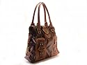 Moderner Damen Shopper, braun