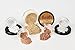 STARTER SET Mineral Makeup Kit Bare Skin Sheer Powder Matte Foundation Blush Bronzer Illuminating Veil