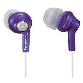 Panasonic RP-HJE270EBV iPod Nano Matching Headphone - Violet