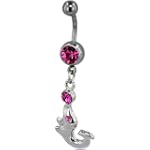 Pugster Pink Crystal Seal Balancing B...