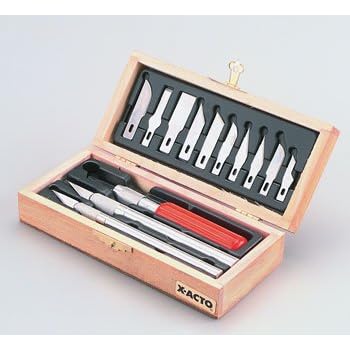 Set A Shopping Price Drop Alert For X-Acto X5082 X-ACTO Knife Set, 3 Knives, 10 Blades, Carrying Case