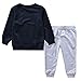 Miniowl Kids Boys Clothing Sets Ship Pattern Long Sleeve T-shirt Pants 2T-6T