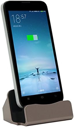 Crelander® Desktop Stand Android Portable Charge and Sync Dock with Lightning Cable Connector for Samsung Galaxy,Nokia Lumia,Huawei Ascend P8 / P8 Lite Huawei Ascend,Huawei Honor 6 6 Plus (Pink )