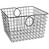 Spectrum Diversified 09976 Teardrop Basket, Large, Industrial Gray