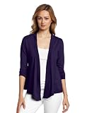 Mod-O-Doc Womens Supreme Jersey Mid Sleeve Cardigan