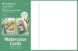 Strathmore Watercolor Blank Greeting Card pack of 10