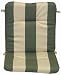 Arden Regency Fern Stripe Sunbrella Acrylic Wrought Iron Chair Cushion