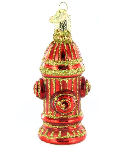 Old World Christmas Fire Hydrant Ornament Old World Christmas Fire Hydrant Ornament
