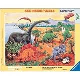 See Inside, Dinosaurs, 33 Pcs