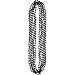 Black Bead Necklaces 6ct