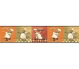 Pizza Pasta Chef Gourmet Kitchen Wallpaper Wall Border