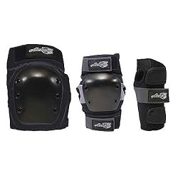 Armor Aggressive 7500 Series Elbow Pad, Knee Pad, Wrist Pad Combo Kit