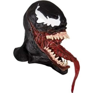  Marvel Spiderman Venom Deluxe Latex Costume Mask
