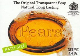 Gentle Care Transparent Bar Pears 4.4 oz Soap For Unisex