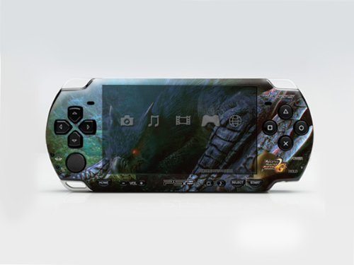 Monster Hunter 2 PSP (Slim) Dual Colored Skin Sticker, PSP 2000