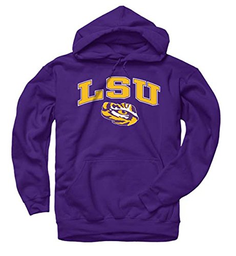 LSU Tigers Arch with Logo Hooded Sweatshirt