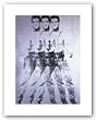 Elvis, 1963 (Blue) Triple Elvis by Andy Warhol 11"x8" Art Print Poster