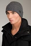Diesel - Diesel Headsock Charcoal Knitted Hat