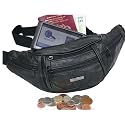 Bum Bag Soft Leather Black Lorenz