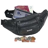 Bum Bag Soft Leather Black Lorenz