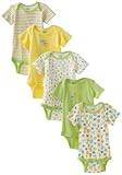 Gerber Unisex-Baby 5 Pack Variety Onesies