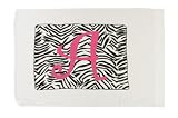 Standard Pillowcase - A to Zebra Initial