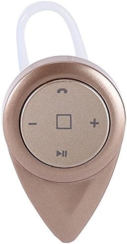 Nicequip TM A9 Mini Wireless Bluetooth Earpiece Stereo Music headphone Bluetooth 4.0 Earbud Speaker Headset Hand-free Earphone Sport Bluetooth headset with Mic for iPhone ipad Samsung etc(Golden)
